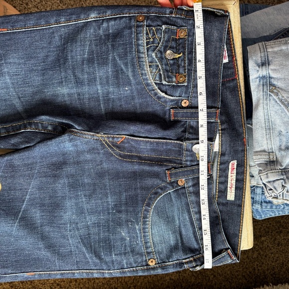 True Religion Men's Indigo Bootcut Jeans - Picture 7 of 8